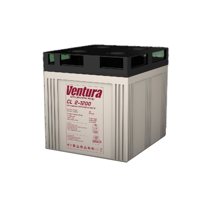 Аккумулятор для распределительных сетей CL 2-1400 VENTURA AGM от -10 до +45 CL-2-1400