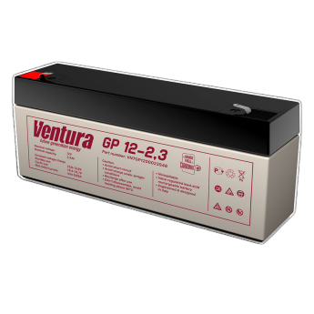 Аккумулятор для систем безопасности GP 12-12 VENTURA AGM от -10 до +45