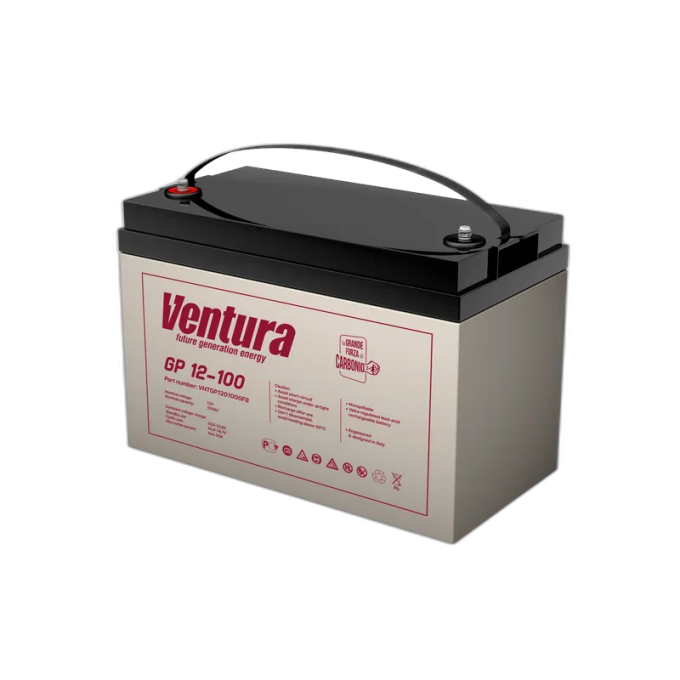 Аккумулятор для систем безопасности GP 12-9 VENTURA AGM от -10 до +45 GP-12-9