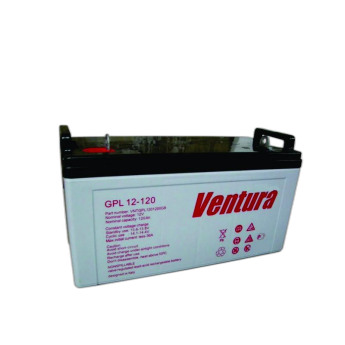 Аккумулятор (универсальная батарея) GPL 12-120 VENTURA GEL от -10 до +45