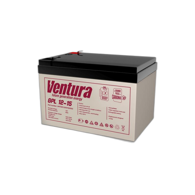 Аккумулятор (универсальная батарея) GPL 12-15 VENTURA 14 AGM GPL-12-15