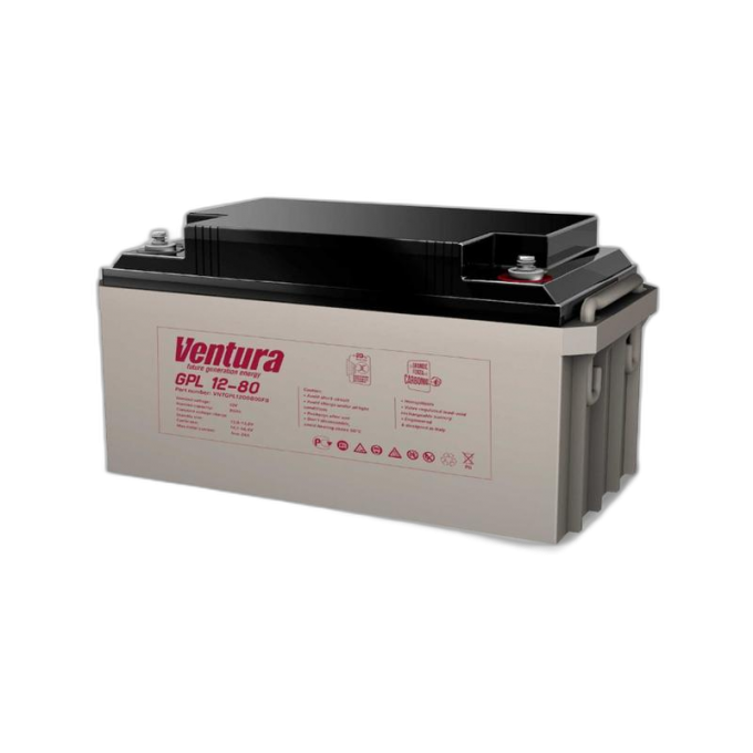 Аккумулятор (универсальная батарея) GPL 12-80 VENTURA AGM от -10 до +45 GPL-12-80