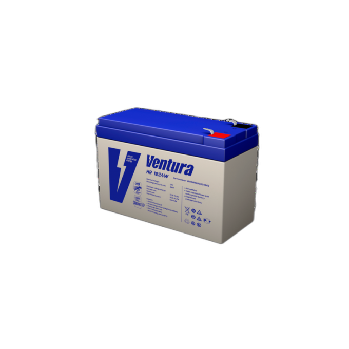 Аккумулятор для компактных ИБП HR 1224W VENTURA 9 AGM HR-1224W