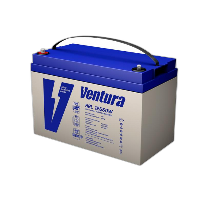 Аккумулятор для трехфазных ИБП HRL 12500W VENTURA AGM от -20 до +50 HRL-12500W